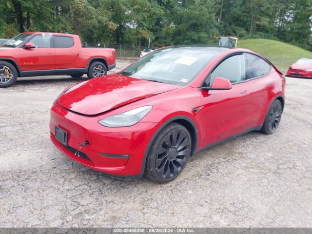 7SAYGDEF3NF523589 Tesla Model Y Performance Dual Motor All-wheel Drive