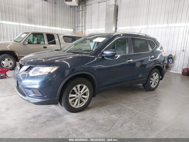 Nissan ROGUE SV 2015 KNMAT2MV2FP517992 Image 2