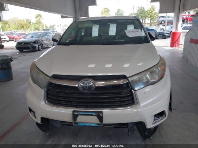 5TDYKRFH4GS126772 Toyota Highlander Limited V6