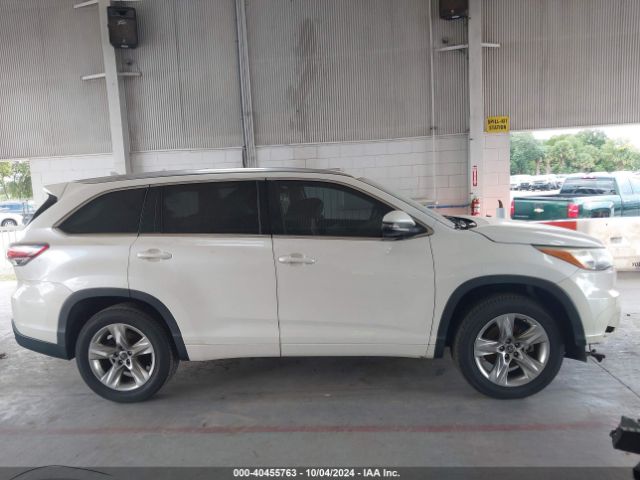 5TDYKRFH4GS126772 Toyota Highlander Limited V6