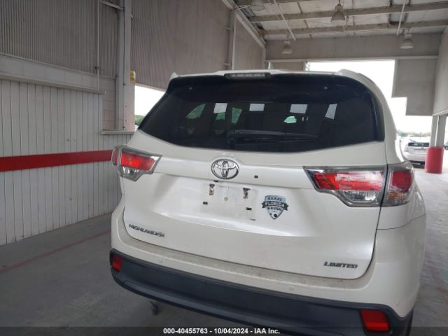 5TDYKRFH4GS126772 Toyota Highlander Limited V6