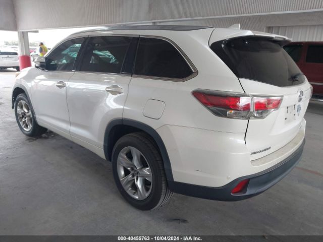 5TDYKRFH4GS126772 Toyota Highlander Limited V6