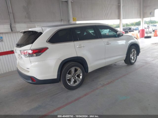 5TDYKRFH4GS126772 Toyota Highlander Limited V6