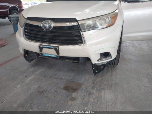 5TDYKRFH4GS126772 Toyota Highlander Limited V6