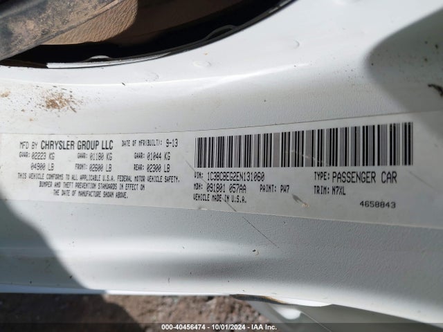 Chrysler 200 Touring 2014 1C3BCBEG2EN131060 Image 17