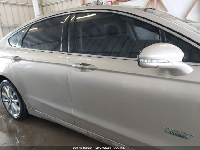 3FA6P0PUXHR390492 Ford Fusion Energi Se Luxury