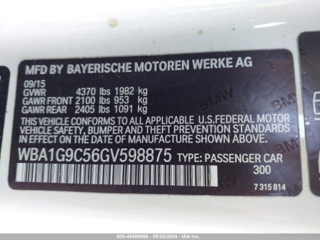 2016 BMW 228I WBA1G9C56GV598875 Photo 8