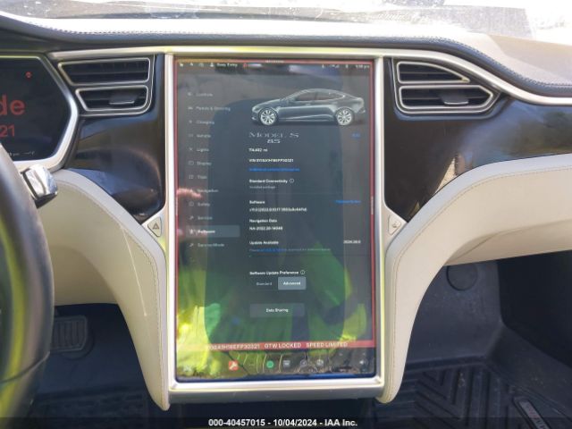 5YJSA1H16EFP30321 Tesla Model S P85