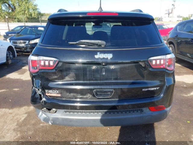 3C4NJCABXJT376309 Jeep Compass Sport Fwd