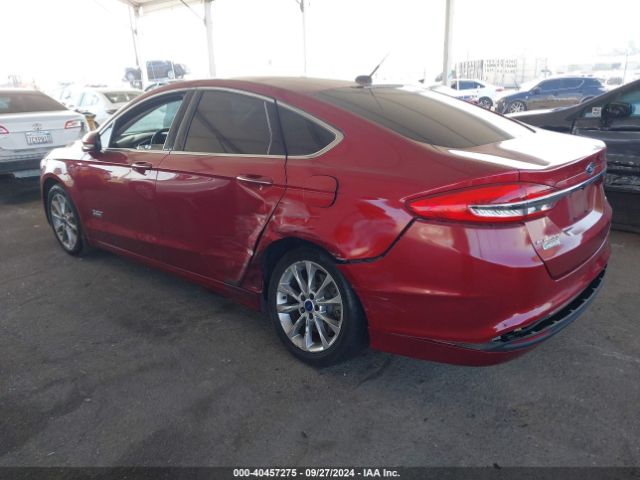 3FA6P0PUXHR201243 Ford Fusion Energi Se Luxury