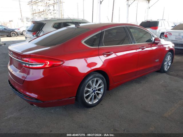 3FA6P0PUXHR201243 Ford Fusion Energi Se Luxury