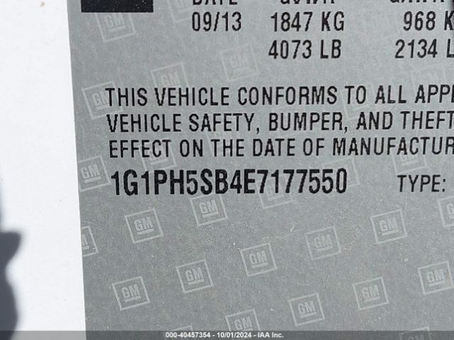 1G1PH5SB4E7177550 Chevrolet Cruze Eco Auto