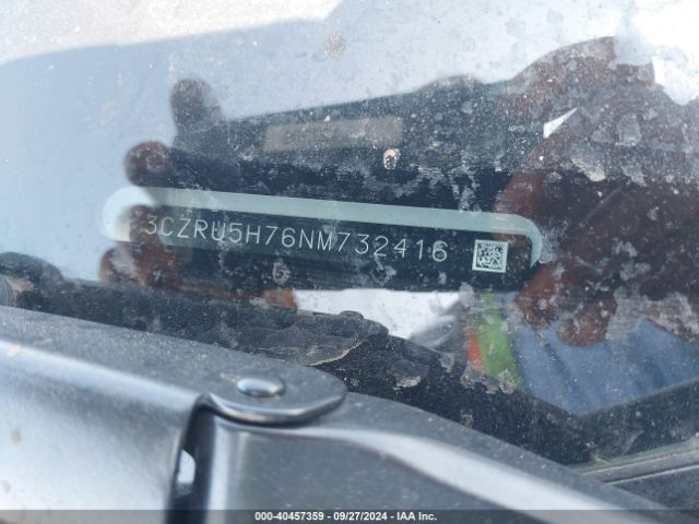 3CZRU5H76NM732416 Honda Hr-v 2wd Ex-l