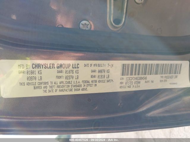 1C3CDFDHXED894548 Dodge Dart Aero