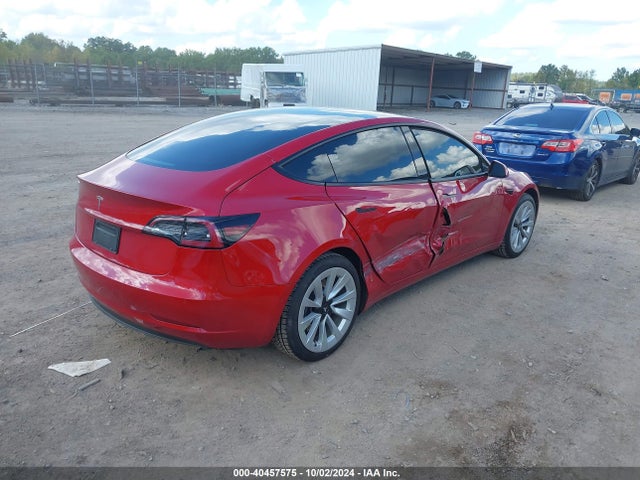 2022 TESLA MODEL 3 5YJ3E1EA4NF186799 Photo 3