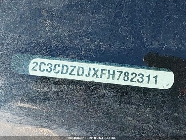2C3CDZDJXFH782311 Dodge Challenger Srt 392