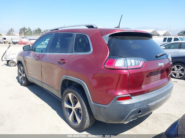 1C4PJLDN3KD152031 Jeep Cherokee Limited Fwd