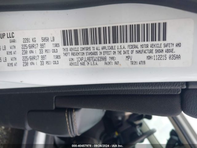 1C4PJLAB7EW163908 Jeep Cherokee Sport