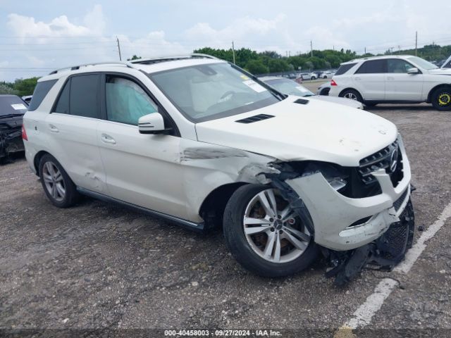 2013 MERCEDES-BENZ M-CLASS 4JGDA5JB6DA242914