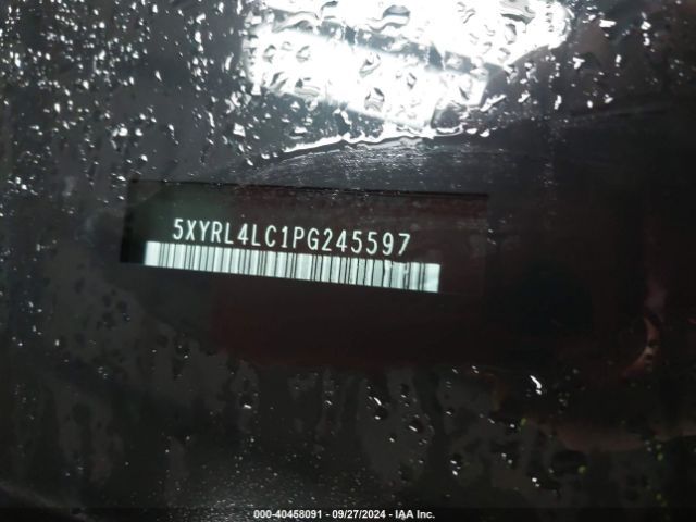 5XYRL4LC1PG245597 KIA SORENTO S
