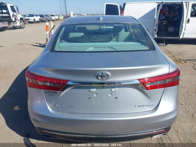 4T1BK1EB1GU232687 Toyota AVALON LIMITED
