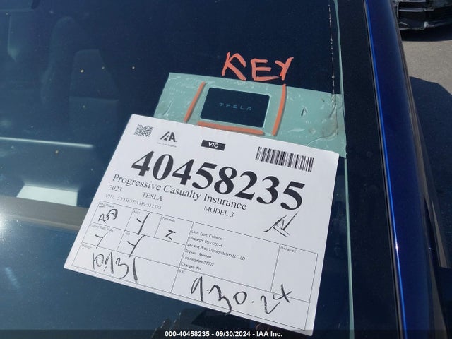 2023 TESLA MODEL 3 5YJ3E1EA1PF511573 Photo 10