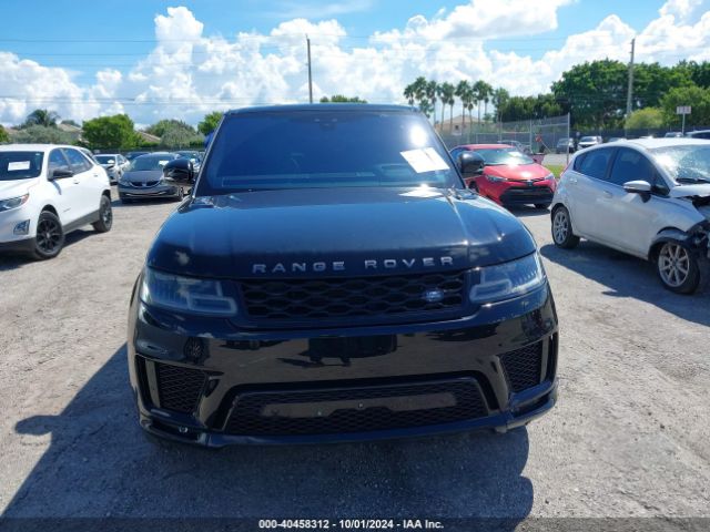 SALWR2RE5JA196774 Land Rover Range Rover Sport Supercharged/supercharged Dynamic