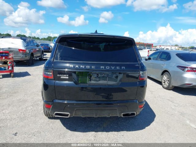SALWR2RE5JA196774 Land Rover Range Rover Sport Supercharged/supercharged Dynamic
