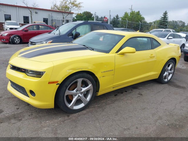 Chevrolet Camaro 1lt 2015 2G1FD1E30F9184483 Image 2