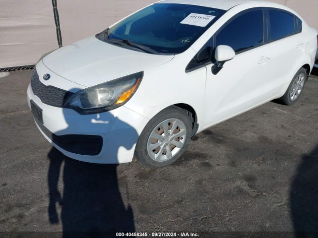 KNADM4A31F6456582 KIA RIO LX