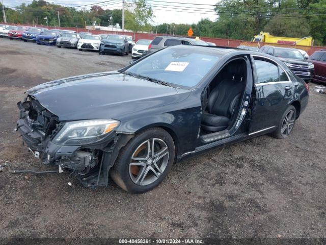 2016 MERCEDES-BENZ S 550 WDDUG8FBXGA215772 Photo 1