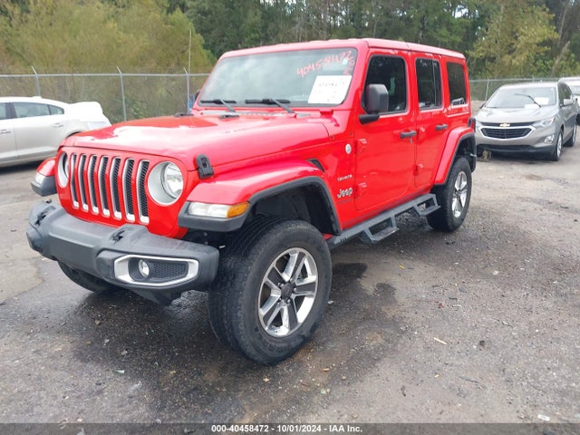 1C4HJXEG4JW165806 Jeep Wrangler Unlimited Sahara 4x4