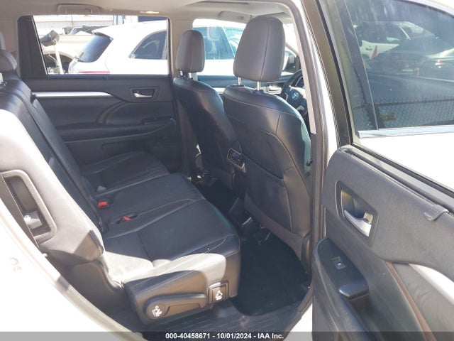 Toyota Highlander Xle V6 2015 5TDKKRFH5FS050886 Image 8