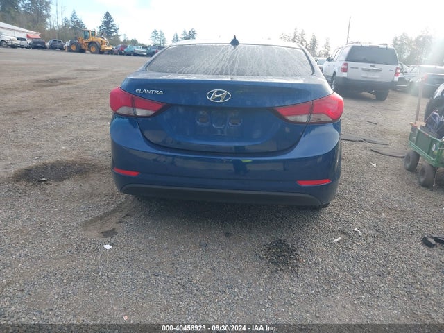 Hyundai ELANTRA SE 2016 KMHDH4AE8GU542425 Image 16