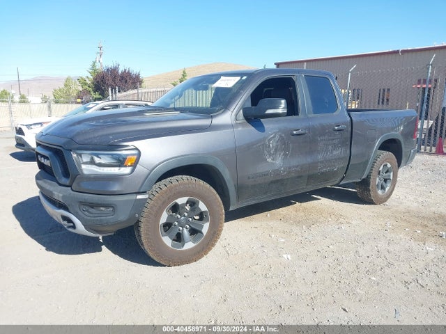 RAM 1500 Rebel Quad Cab 4x4 6'4 Box 2019 1C6SRFET4KN784975 Image 2