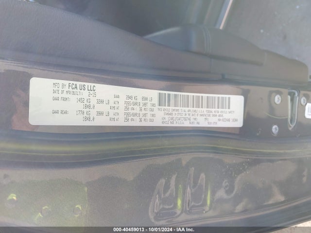 Dodge 2015 2015 1C4RDJFG4FC766746 Image 25