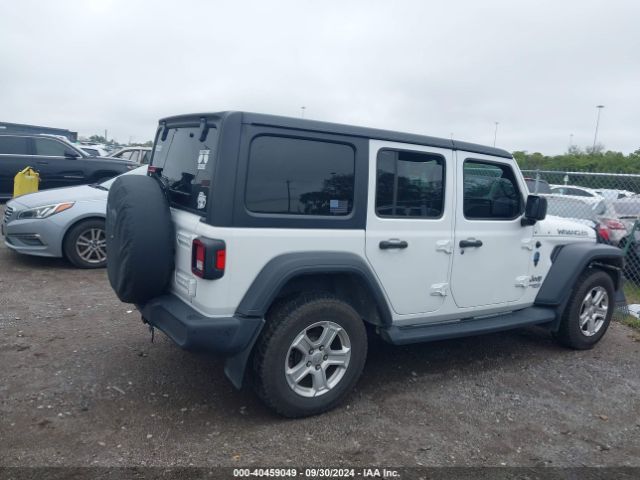 1C4HJXDG6JW179756 Jeep Wrangler Unlimited Sport S 4x4
