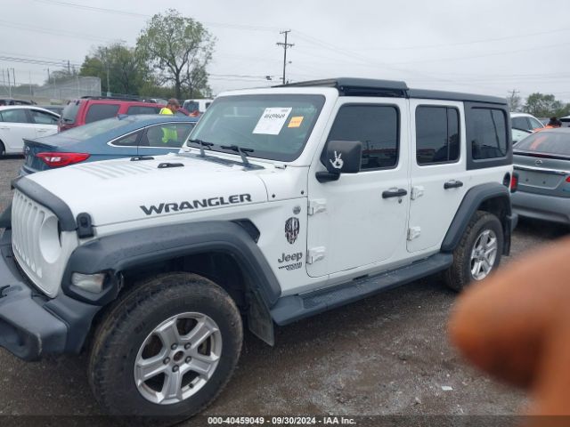 1C4HJXDG6JW179756 Jeep Wrangler Unlimited Sport S 4x4