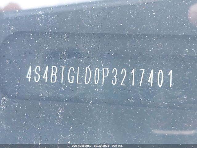 4S4BTGLD0P3217401 Subaru Outback Onyx Edition Xt