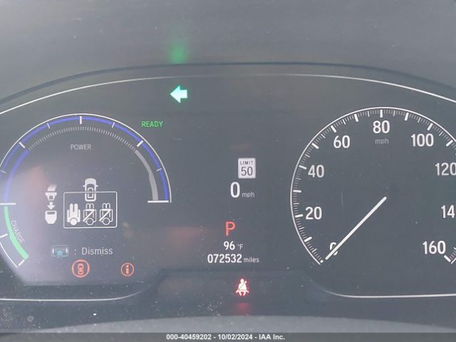1HGCV3F99NA007831 Honda Accord Hybrid Touring