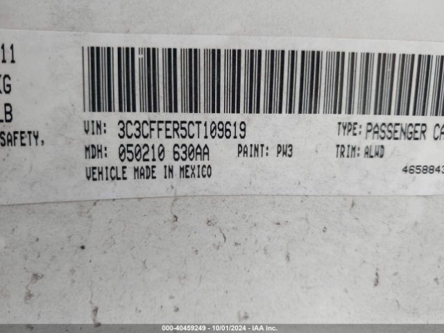 2012 FIAT 500C 3C3CFFER5CT109619 Photo 8