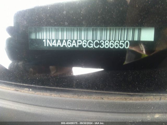 1N4AA6AP6GC386650 Nissan Maxima 3.5 Platinum