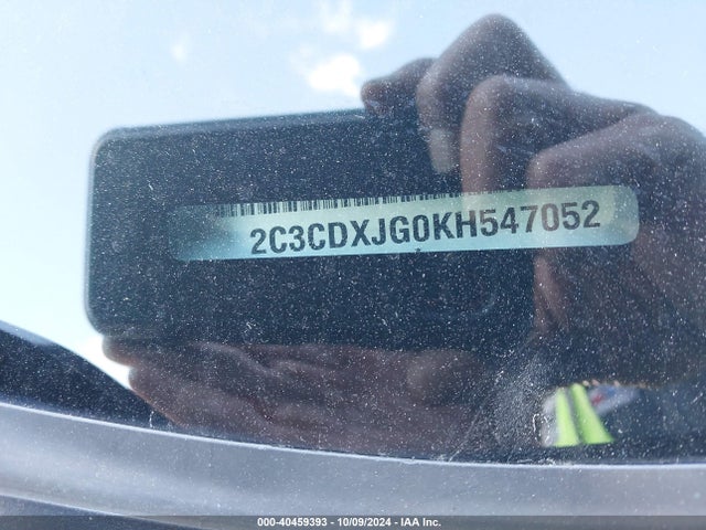 2C3CDXJG0KH547052 Dodge Charger Sxt Awd