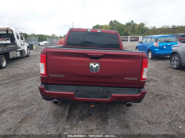 1C6SRFFTXNN450954 RAM 1500 Big Horn  4x4 5'7 Box