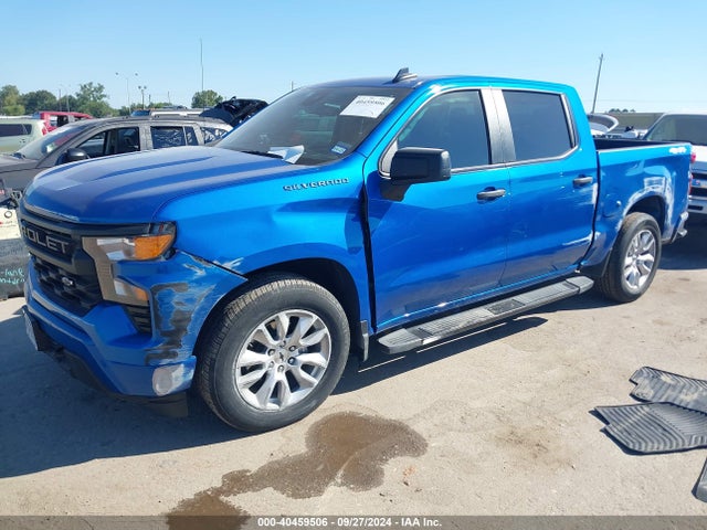 Chevrolet Silverado 1500 4wd  Short Bed Custom 2023 3GCPDBEK0PG174682 Image 2