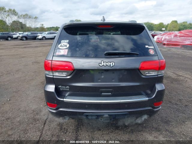 1C4RJFCGXJC440470 Jeep Grand Cherokee Overland 4x4