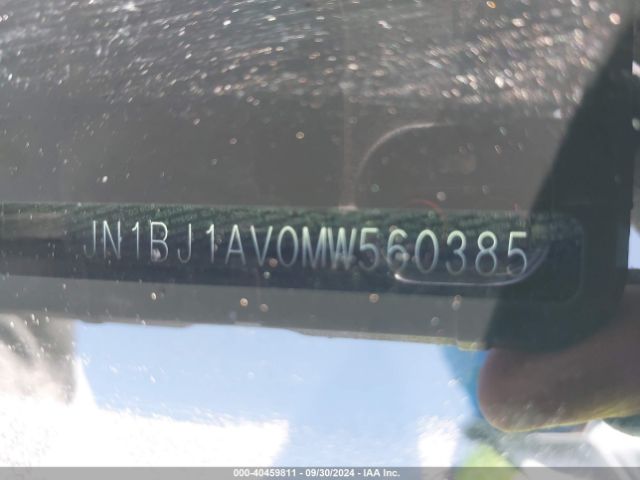JN1BJ1AV0MW560385 Nissan Rogue Sport S Fwd Xtronic Cvt