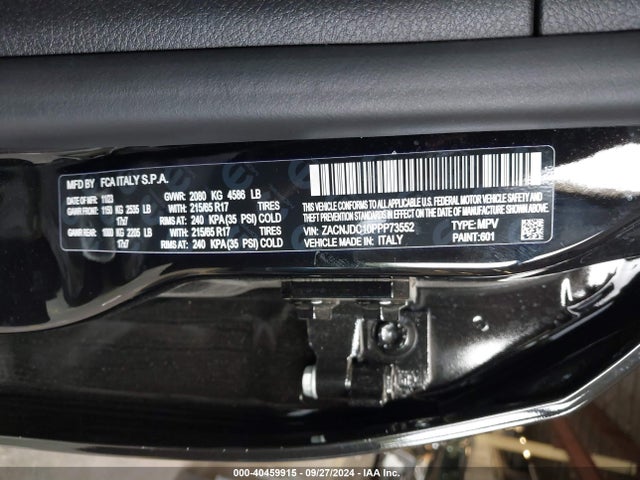 ZACNJDC10PPP73552 Jeep Renegade Trailhawk 4x4