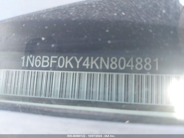 1N6BF0KY4KN804881 Nissan Nv Cargo Nv2500 Hd Sv V6