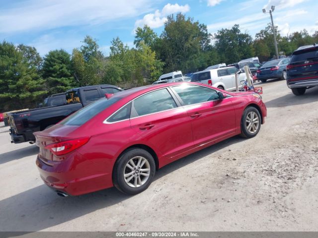5NPE24AF2GH307306 Hyundai SONATA SE